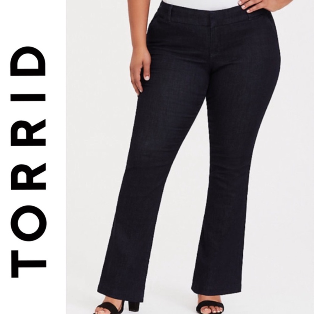 Torrid plus size trouser jeans
